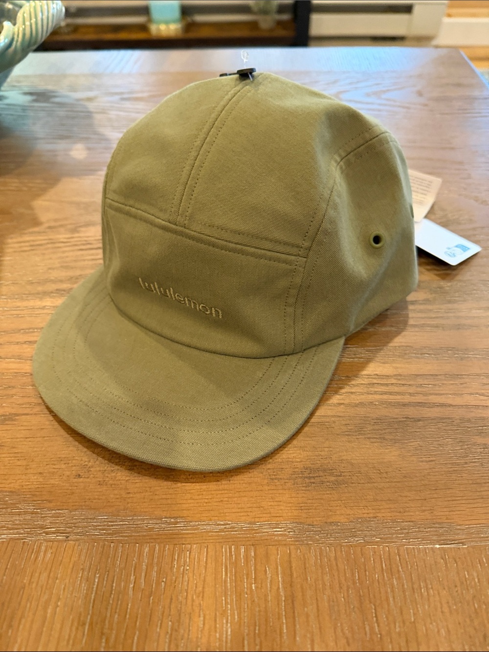 lululemon Olive Green Five-Panel Hat with Tags